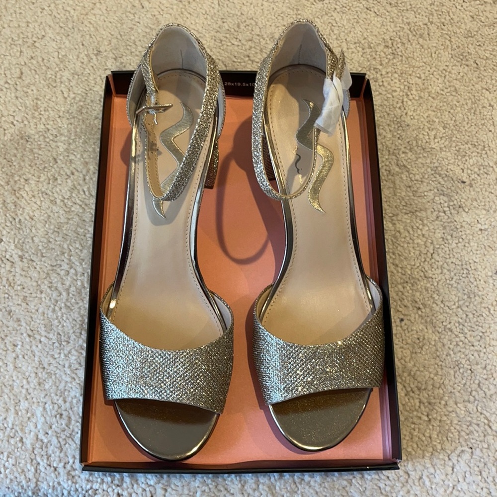 Nina dress sandals (gold metallic)